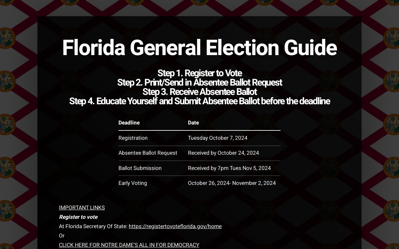 Florida General Election